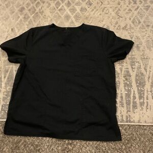 Scrubstar Men's Short Sleeve Black Tee